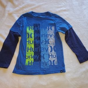 💰 3/$20 Hurley long sleeve boys t-shirt size 7